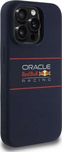 Mbrojtëse telefoni Red Bull për iPhone 14 Pro, silikon MagSafe, blu navy