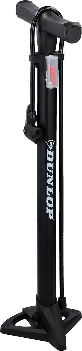 Пумпа за под Dunlop Floor Pump, 12 bar, со манометар, црна