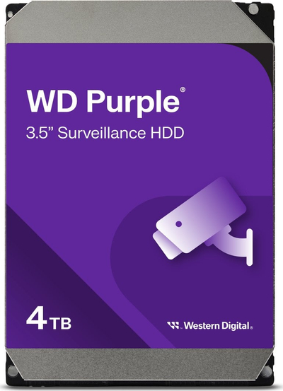 Disk HDD WD Purple, 4TB, 3.5" SATA III