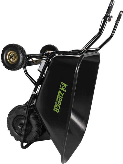 Karrocë elektrike Zipper ZI-EWB300-160L, 160L, 300kg, e zezë