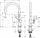Rubinet kuzhine Hansgrohe Talis M54 72843670, ComfortZone 220, EcoSmart, i zi mat
