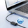 Kabllo printeri Vention USB C në USB B, 2.0, 2A, 2m, e zezë