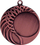 Medalje Victoria Sport, 25 mm, ngjyrë bronxi