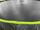 Trampolinë LeanSport Max 12ft, diametër 366cm, me rrjetë mbrojtëse, e zezë me jeshile