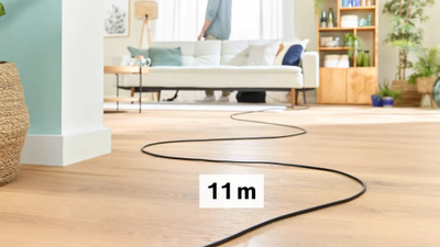 Fshesë me qese Bosch 4 ProPower BGB41POW1, 850W, filtër HEPA, e bardhë