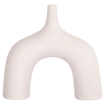 Dekor tavoline qeramike seri Isil 35x10x32,5Hcm (HM4601.01), bardhë