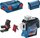 Lazer linje Bosch GLL 3-80 C, rreze 30 m, 3 rreze 360°, i kuq