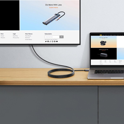 Kabllo HDMI Baseus 4KHD, 1m, High Speed, e zezë