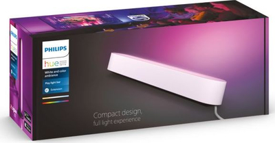 Shirit ndriçimi inteligjent Philips Hue Play Light Bar Extension, White and Colour Ambiance, i bardhë