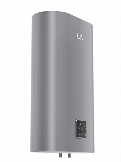 Boiler elektrik LIN LIFVD2, 80L, 2000W, me Wi‑Fi, gri