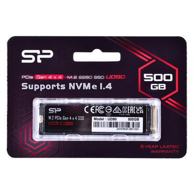 Disk SSD Silicon Power UD90, 500GB, M.2 PCIe Gen4
