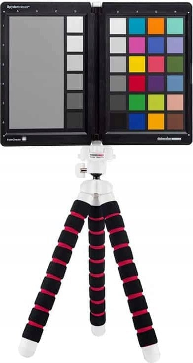 Tripod kamerash Datacolor Spyder Tripod Pro me këmbë të përthyshme, mban gjer në 800g, ngjyrë e zezë