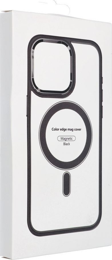 Kapak telefoni OEM Color Edge Case me MagSafe për iPhone 16 Pro Max, i zi