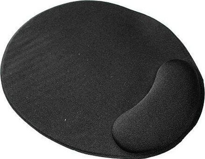 Mousepad AK135 New Style, me jastëk xheli, kundër rrëshqitjes, i zi