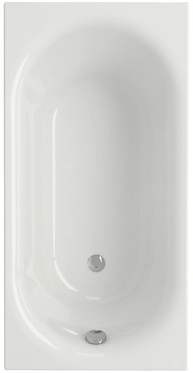 Kadë drejtkëndore Cersanit Octavia 150x70, akril, e bardhë