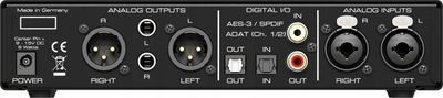 Konvertues audio RME ADI-2 FS, AD/DA për punë pro, SteadyClock FS, gri e zezë