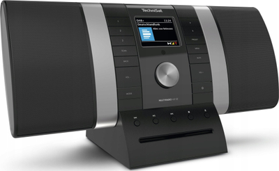 Radio multifunksionale TechniSat MULTYRADIO 4.0 SE, DAB+ FM internet radio, Bluetooth Spotify, e zezë