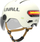 Helmetë biçiklete Livall L23, 54–58 cm, me LED dhe SOS, e bardhë