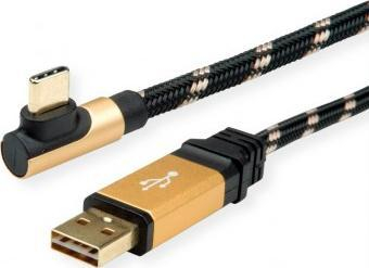 Kabllo USB ROLINE 11.02.9062, USB A në USB C, 3 m, USB 2.0, e zezë