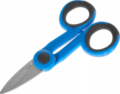 Gërshërë izolimi GEKO 601562, 140mm, çelik inox, blu
