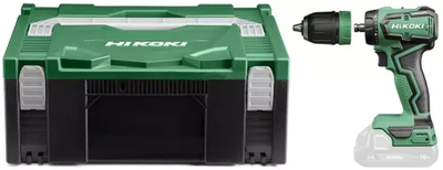 Trapano vidhosës Hikoki DS18DDQ W2Z, 18V, motor pa furça, jeshil e zi
