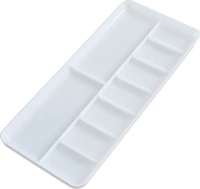 Paletë Vallejo HS121, 18 x 8,5 cm, e bardhë