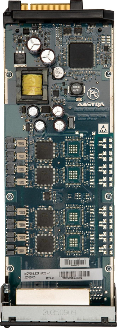 Modul zgjerimi telefoni Mitel 470, 8 porta FXS, me tela, gri