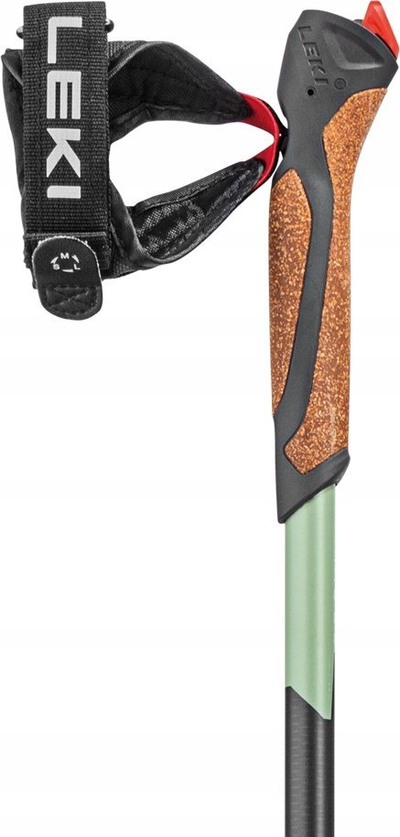 Shkopinj Nordic Walking LEKI Smart Response, alumin, me doreza CorTec, gri