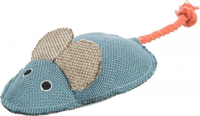 Lodër për mace Trixie Mouse, prej tekstiIli, 15 cm, me ngjyra t’përziera