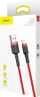 Kabllo USB Baseus, USB-A, 2m, e kuqe