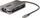 Adapter USB C StarTech.com, Multiport, 4K 60Hz, Power Delivery 100W, gri