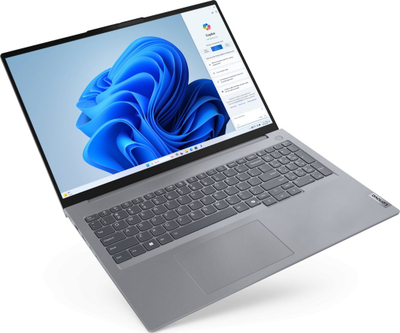 Laptop Lenovo ThinkBook 16 Gen 7, 16", WUXGA, Intel Core Ultra 5 125U, 16GB DDR5 RAM, 256GB SSD, Intel, i hirtë