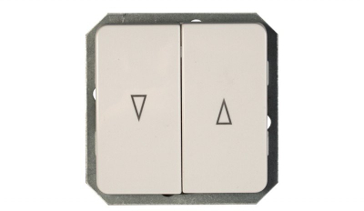 Çelës blinds Vila BLIND SWITCH P410-020-02 V LX2, për roleta, i bardhë