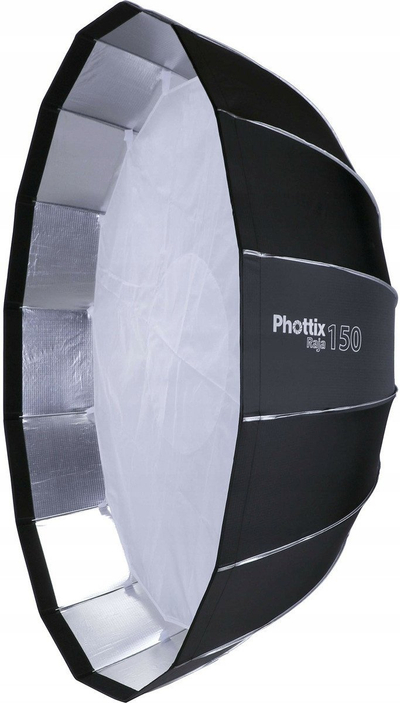 Softbox fotografik Phottix Raja 59", palosje e shpejtë, montim Bowens