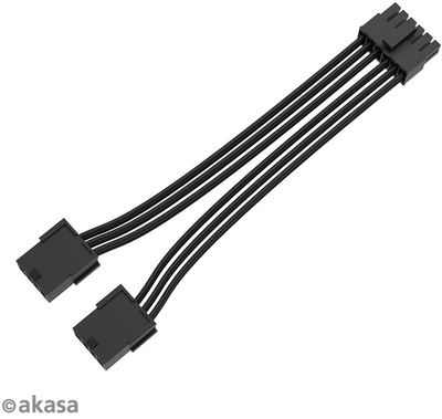 Редуктор Akasa PCIe 12-пински на двоен 8-пински
