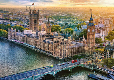 Puzzle Trefl Westminster Palace London, 1000 copa, Unlimited Fit