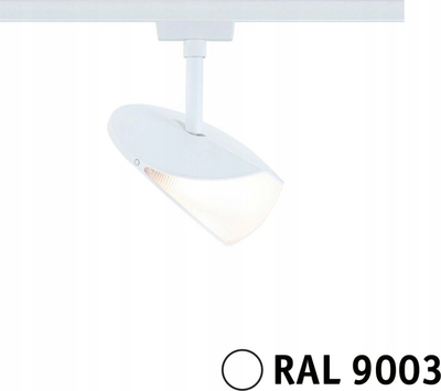 Spot shine URail Paulmann LED Litov Alejandro, 10W, 3000K, i bardhë