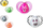 Biberona Tommee Tippee Fun Style (TT0304), 2 copë, transparent/rozë