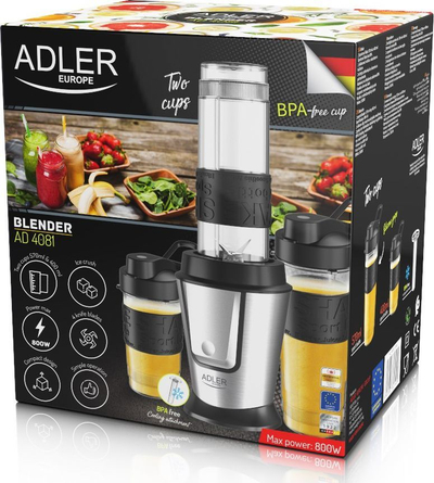 Blender Adler AD 4081, i argjendtë
