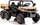 Makina elektrike për kalamaj Lean Toys XMX623B, 24V, dyvendëshe, ngjyrë e artë