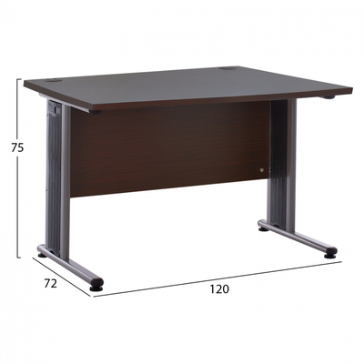 Tavolinë pune Valden HM2044.02, profesionale, 120x72x75 cm, wenge