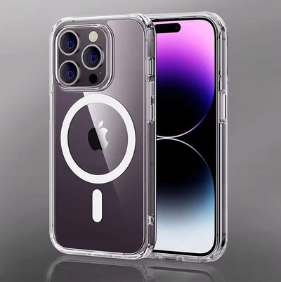 Kapotë telefoni Vega ECOBOX, MagSafe, për iPhone 16 Pro, transparente
