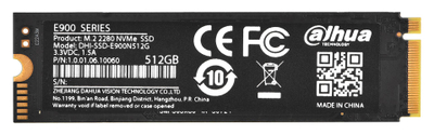 SSD Dahua SSD-E900N512G, 512GB, M.2 PCIe 3.0, i zi