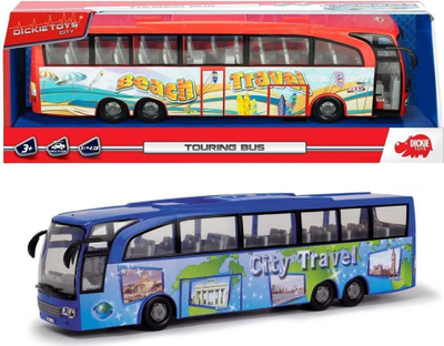 Lodër Dickie City Touring Bus, shumëngjyrëshe