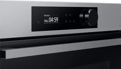 Furrë me mikrovalë e inkastruar Samsung NQ5B5713GB, 50L, 60cm, inox e zezë