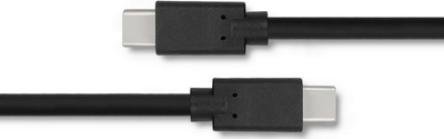Kabllo USB Qoltec USB C në USB C, 1.4 m, e zezë