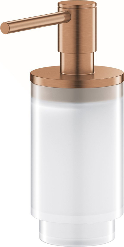 Dozator sapuni Grohe Standing, 120 ml, Brushed Warm Sunset, ngjyrë bakri e ngrohtë