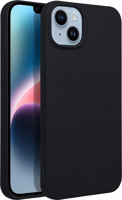 Kapak telefoni mat për Xiaomi 13 Lite, TPU i butë, i zi