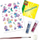 Set tatuazhesh të përkohshme Unicorn Galaxy, 32 copë, me shkëlqim, me ngjyra