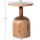 Set tavolinash anësore 2-pjesësh Pumbe Φ38,5 & Φ39,5cm (HM10710)